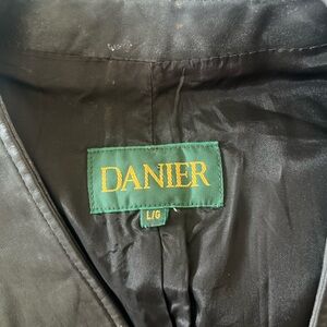 Daniers mens leather vest. In excellent condition size  Large